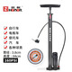 歐耐高壓打氣筒自行車(chē)汽車(chē)充氣泵家用電動(dòng)車(chē)摩托車(chē)打氣泵山地車(chē)籃球迷你便攜充氣 64CM加粗黑色帶氣壓表