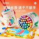 彌鹿（MiDeer）寶寶速干蠟筆旋轉(zhuǎn)可水洗不臟手油畫棒幼兒園兒童學生炫彩棒彩筆安全畫筆六一兒童節(jié)禮物 【新品】速干蠟筆-24色