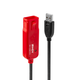 德國LINDY 8米USB 2.0 專業(yè)可串接有源延長線 安防布控會議室專用 USB 2.0 專業(yè)有源延長 8米