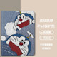 美十美分（MSMF）哆啦A夢(mèng)ipadAir7保護(hù)套2025新款ipad11蘋果平板套卡通動(dòng)漫叮當(dāng)機(jī)器貓可愛藍(lán)胖子適用女款硅膠軟殼 雙面彩繪書本式【內(nèi)置筆槽款】藍(lán)叮當(dāng)貓440038 iPad Air4/