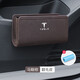 光鑄黎適用特斯拉Model3/Y車(chē)載車(chē)門(mén)儲物盒車(chē)內整理收納盒雜物桶垃圾桶 特斯拉【棕色翻毛皮】