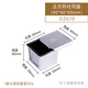 風(fēng)和日麗正方形吐司模具帶蓋子鋁合金小魔方土司盒子水立方埃及塔烘焙模具 60mm【50g面團】|DZ670