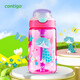 contigo 【精品版】康迪克兒童吸管水杯塑料杯學(xué)生防漏運(yùn)動(dòng)水杯水瓶400ml 萌寵貓咪400ml