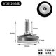 溫利達重型支撐桌椅墊腳可調節腳墊家具腳調節腳可調腳杯增高減震調整腳 M8x35底x20mm長(cháng)