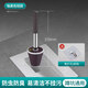 家韻（jiayun）廁所防臭器堵臭塞衛(wèi)生間蹲坑蹲便池塞子廁防反臭神器馬桶防蚊蟲蓋 咖黑色堵臭器(短款)