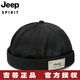 JEEP 吉普帽子男帽盔兒四季款瓜皮帽復古水手帽水兵帽地主帽無(wú)檐棒球帽戶(hù)外時(shí)尚休閑吉普帽子 黑色