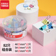 天章 （TANGO）長尾夾燕尾夾82只組合裝(25mm*12只+19mm*25只+15mm*45只)鳳尾夾票夾反尾夾票據(jù)夾子 