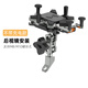 燈昕摩托車手機(jī)支架帶無(wú)線充電防震防抖踏板電動(dòng)車手機(jī)支架鋁合金防水外賣騎行后視鏡導(dǎo)航支架 鈦色后視鏡固定【單支架】無(wú)充電