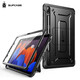 supcase 三星平板TabS6/S7/5e/S4保護殼10.5/11/10.4保護套款防摔支架 Tab S7+-12.4英寸-酷睿黑-含屏保含支架