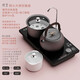 茶大師 -決策者R8電陶茶爐靜音嵌入式電陶爐煮茶功夫茶臺泡茶燒水黑茶白茶內鑲嵌式煮茶器燒水壺一體式 決策者R8加強版搭配胖灰梨套裝