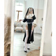 堂峻修女cos服緊身服萬(wàn)圣節性感變裝修女服裝修女變裝同款cosplay 修女服裝+頭飾+絲襪+十字架項鏈 M