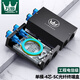 萬(wàn)級(jí)（OFNPFTTH）光纖配線架 光纖光纜終端盒 光釬熔纖盒 尾纖熔接盒 4口4芯單模SC光纖盒 2-4112