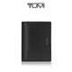 TUMI/途明Nassau SLG男士卡包商務(wù)牛皮翻折短款卡包 黑色/01262156DS