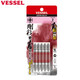 VESSEL日本進(jìn)口威威剛彩批頭十字米字帶磁雙頭批嘴螺絲刀風(fēng)批起子工具 GS5P2065 十字-2×65mm-5支裝