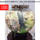 貝拉緣50cm大號加厚圓形免換水一體玻璃魚(yú)缸特大號客廳透明大圓缸金魚(yú)缸 超大號魚(yú)缸+木底座+過(guò)套裝+魚(yú)撈