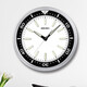 SEIKO 精工時(shí)鐘水鬼系列鐘表簡(jiǎn)約14英寸35cm掛表客廳臥室夜光掛鐘