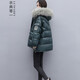 衣典零一 棉服女短款2020冬季女裝冬裝新款韓版寬松女士大毛領(lǐng)亮面小個子棉衣棉襖冬天襖子加厚外套 墨綠色 L