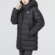 耐克（NIKE）羽絨服女裝冬季運(yùn)動(dòng)服時(shí)尚舒適保暖中長(zhǎng)款連帽夾克外套DQ6874-133 DQ6874-010黑色 M
