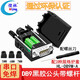 煌林（HLing） DB9免焊接頭 串口頭 二 排9針RS232/485 接頭 9針COM口插頭 【商家倉】公頭黑膠螺桿DB9M-A【1個(gè)裝】