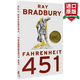英文原版 華氏451度 Fahrenheit 451 反烏托邦小說(shuō) 全英文版