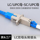 科路士 電信級(jí)SC-FC適配器光纖耦合器SC法蘭盤(pán)轉(zhuǎn)換器方轉(zhuǎn)圓對(duì)接子LC尾纖延長(zhǎng)器50個(gè)裝光纖轉(zhuǎn)接頭 SC-LC（1個(gè)裝）