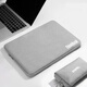 聯(lián)想ThinkBook電腦包16+筆記本15p內膽包14吋保護套13x收納包防水 紳士灰+電源收納包 ThinkBook 16+