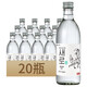 初飲初樂新樂九尾狐無糖燒酒375mlZERO燒酒整箱韓國原裝進口 九尾狐375ML*20瓶