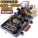 令祥茶盤(pán)套裝全自動(dòng)一體機功夫茶具實(shí)木茶臺煮茶泡茶燒茶喝水家用茶桌 01款黑色茶盤(pán)+紫砂茶具+電器