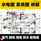 室內設計裝修工程水電圖紙講解電路電氣家裝圖集識圖安裝培訓視頻教程資料