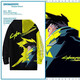 Cyberpunk2077大衛同款衣服拉鏈賽博朋克聯(lián)名衛衣邊緣行者外套男 拉鏈衛衣 4XL