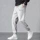 冠軍涂鴉刺繡衛褲男女同款秋冬新款保暖運動(dòng)褲小腳褲時(shí)尚百搭衛褲男 灰色春秋衛褲 小標 XL XL建議 120-140斤