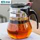 飄逸杯全玻璃 大容量飄逸杯泡茶壺家用辦公茶具茶水分離過濾耐熱玻璃冷水壺 大容量《尚型1200ml》飄逸杯