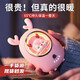 易立 暖手寶充電寶二合一女生迷你萌寵暖寶寶姨媽神器送520情人節禮物 【高奢禮盒裝】粉麋鹿