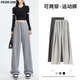 FitonTon闊腿褲女秋冬高腰寬松束腳運動(dòng)褲百搭休閑褲顯瘦衛褲哈倫褲