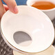佳鋮 羊脂玉茶濾全瓷茶漏斗陶瓷網(wǎng)紗布茶過濾器超細(xì)德化白瓷功夫茶具配件 羊脂玉描金茶濾（網(wǎng)紗）
