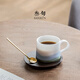叁旬高檔輕奢冰種玉瓷咖啡杯杯碟套裝陶瓷杯子精致高級(jí)感禮盒裝 冰種玉瓷咖啡杯