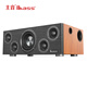 ibass solomax大功率藍牙K歌音箱電腦手機電視投影儀低音炮桌面木質2.0有源臺式音響 純凈版【橡木】