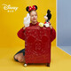 迪士尼（Disney）行李箱女結(jié)婚箱拉桿箱男旅行箱紅色陪嫁箱子登機(jī)箱女 Mickey款（紅色） 20英寸 （可登機(jī)）
