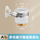 一靚水龍頭凈水器萬(wàn)能接頭白色硅膠萬(wàn)用接頭M22轉(zhuǎn)換接頭水管轉(zhuǎn)接頭 A1:M22外絲 多功能硅膠接頭