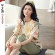 芊之雅睡衣女夏天甜美可愛(ài)純棉居家服短袖七分褲休閑卡通女生家居服套裝 MJC-22-7031# 女XL/170