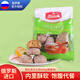 斯拉貢光頭餅 俄羅斯特產(chǎn)國家館原裝進口休閑零食品 代餐早餐餅干老面包 蜂蜜味 450g /袋 1份