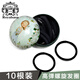 Royal sasa皇家莎莎10根裝高彈力簡約頭繩橡皮筋發(fā)圈女扎頭發(fā)扎頭發(fā)繩頭飾