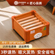 三馬電火桶烤腳實木取暖器家用暖腳爐烤火神器烘腳烤火箱暖腳神器 35*30CM單人款【智能恒溫-過熱保護(hù)】
