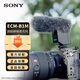 索尼（SONY）麥克風(fēng)話筒  微單相機(jī)/攝像機(jī) Vlog拍攝視頻錄音 ECM-B1M「旗艦降噪槍型麥克風(fēng)」
