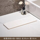 達(dá)沃吸水硅藻泥墊衛(wèi)生間洗手臺(tái)收納置物架牙刷墊硅藻土速干杯墊防滑墊 D款【白色/10*30】 1個(gè)