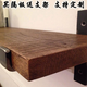唐傲墻上置物架墻面裝飾創(chuàng  )意復古書(shū)實(shí)木一字隔板壁掛層板鐵藝收納架 長(cháng)80寬20厚3cm送2支架