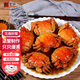頤菁澤花雕醉蟹 熟醉蟹 大閘蟹 花雕醉蟹全母8只裝【2.5-3.0兩】 1200g
