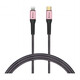 Verbatim威寶適用蘋(píng)果PD60W3A閃充充電線(xiàn)iphone數據線(xiàn)快充線(xiàn)MFI認證蘋(píng)果充電線(xiàn)數據線(xiàn) 玫瑰紅色 0.3m