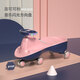 好娃娃（howawa）兒童扭扭車(chē)1-3歲溜溜車(chē)寶寶滑滑車(chē)妞妞車(chē)滑行車(chē)168聲光版洛可可粉