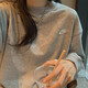 耐克（NIKE）官方衛(wèi)衣男女裝情侶 25春季新款衣服運動簡約寬松圓領(lǐng)長袖衫 BV2667-063  M (170/88A)